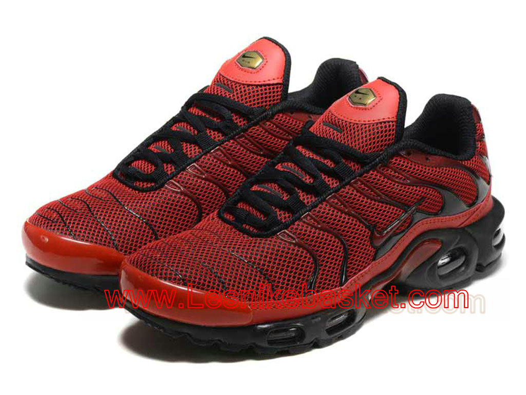 ... Basket Homme Nike Air Max Plus(TN) Diablo Red 604133-660 Tn Requin