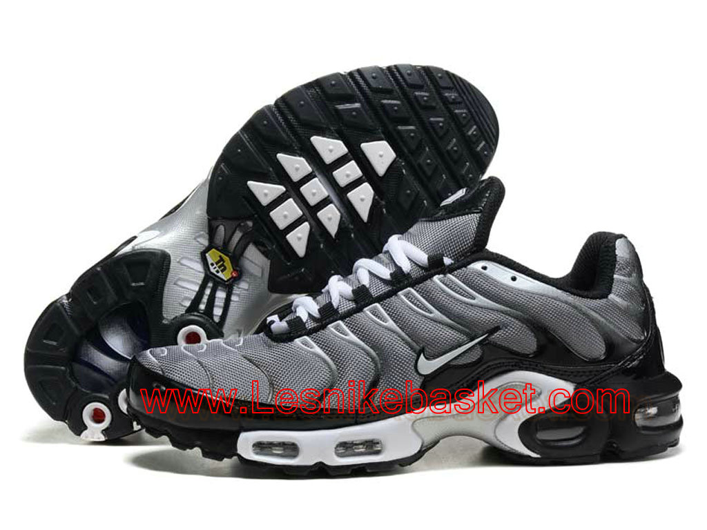 ... Basket Homme Nike Air Max Plus(TN) Wolf Gris/Noir Officiel Nike tn