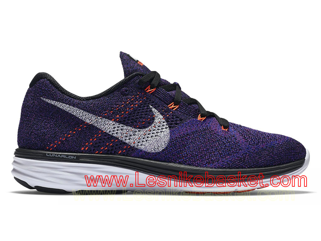 nike flyknit lunar 3 homme violet