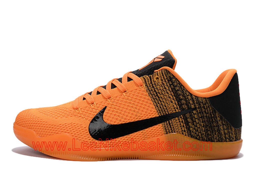 basket homme orange
