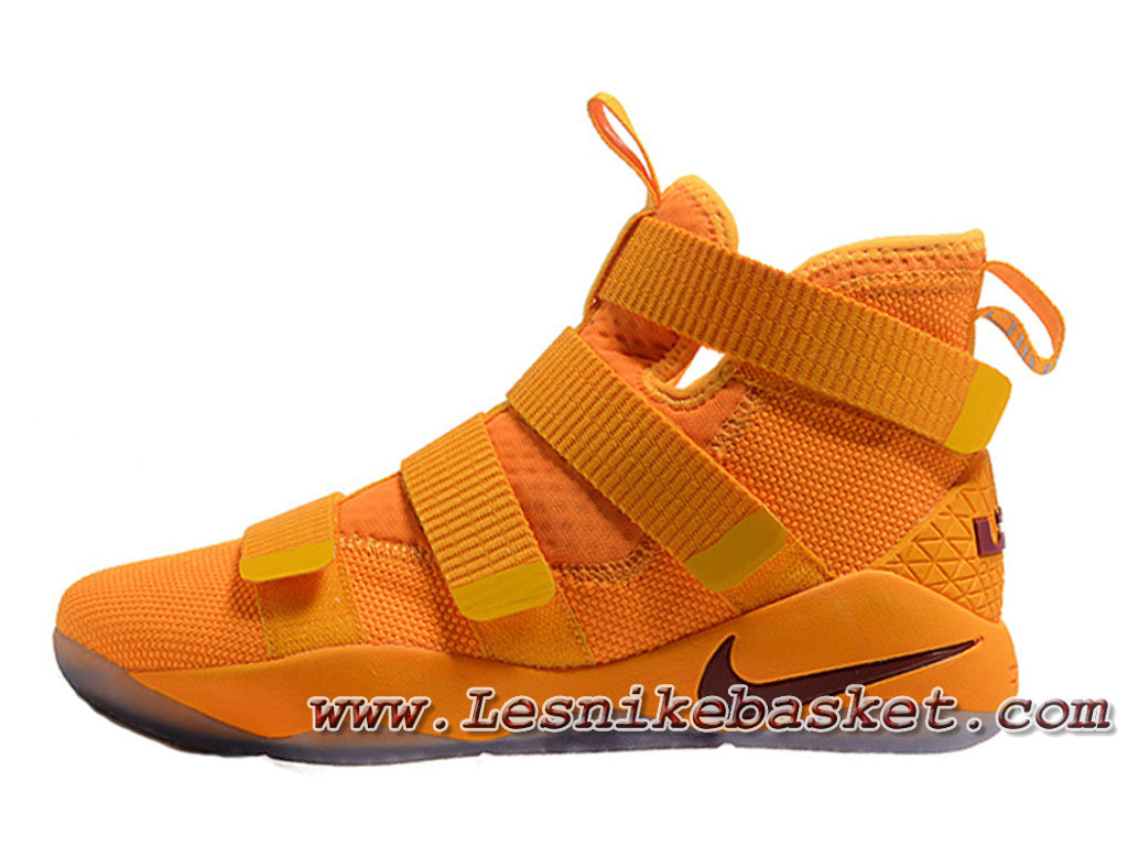 lebron soldier 11 jaune