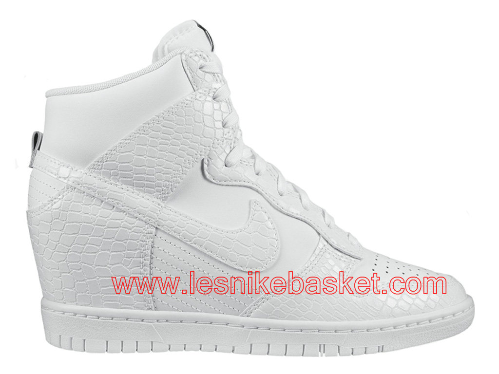 nike dunk sky high blanche