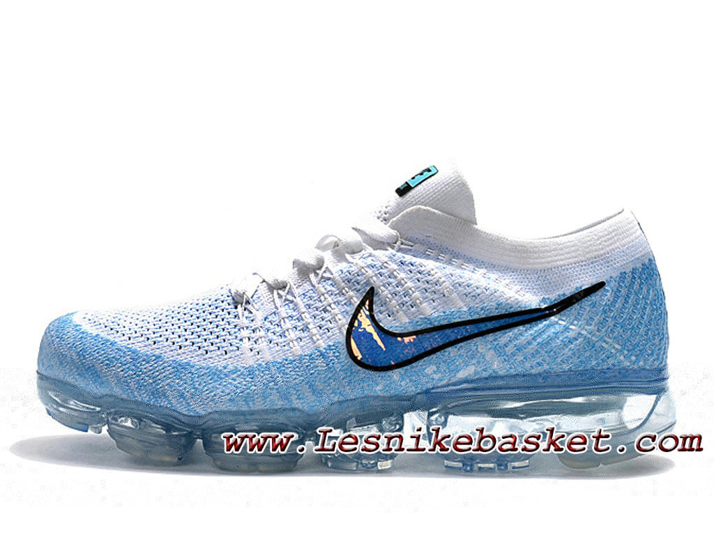 nike air vapormax flyknit homme bleu