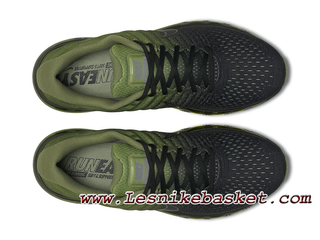 air max hommes noir et vert