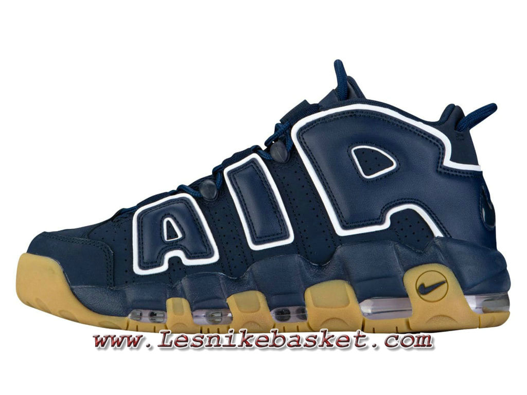 nike uptempo 96 homme blanche