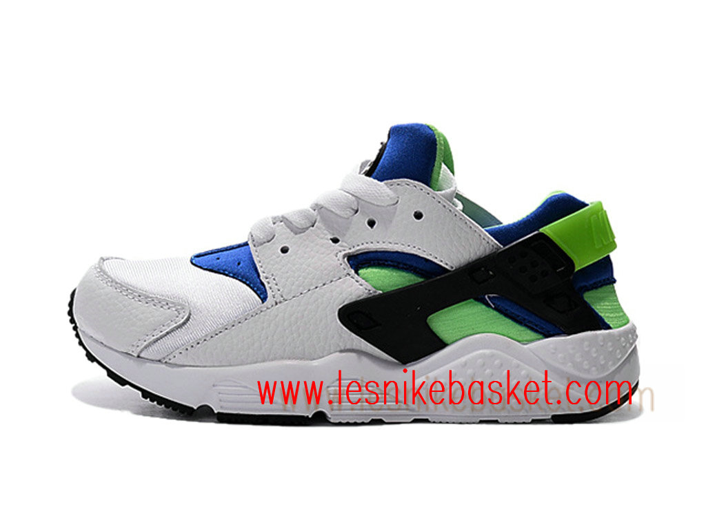nike air huarache enfant verte