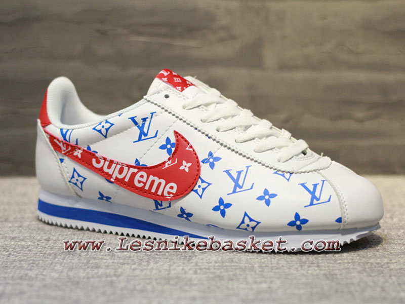 nike cortez lv supreme