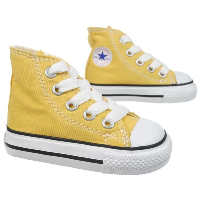 converse jaune bebe